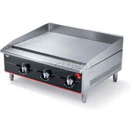 VOLLRATH CO Vollrath® Cayenne 48" Heavy Duty Gas Griddle, 948GGM, 4 Burners, 120000 BTU 948GGM